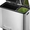EKO EcoCasa Recycle Prullenbak - 30 + 15 L - Mat RVS 2 EKO EcoCasa Recycle Prullenbak - 30 + 15 L - Mat RVS -BISSELL-Winkel 550x772 5
