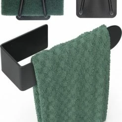 Cece Samuels® RVS Vaatdoekhouder Gootsteen – Gootsteenkast Organizer & Aanrecht Organiser - Incl. 2 Sponshouders