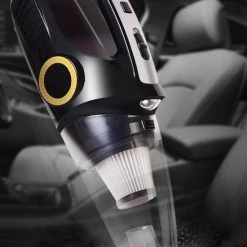 IBright Krachtige Kruimelzuiger Snoerloos - Oplaadbare Nat En Droog Kruimelzuiger - Incl. Zaklamp En Opbergtas - Zwart -BISSELL-Winkel 550x777