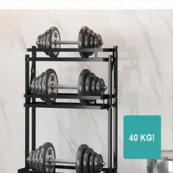 TammaT - Kruidenrek - Kruidenrek Staand - Inklapbare Keukenrek - 2-laags 35x21x38,5CM - Keuken Organizer - Aanrecht Organizer - Keuken Opslag - Roestvrij Staal - Opbergrek - Keuken Organizers - Roestvrij En Krasvrij -BISSELL-Winkel 550x778 2