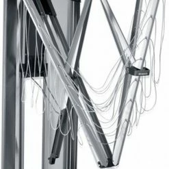 Brabantia WallFix Wanddroger - Met Opberg-/Beschermbox - 24 M - Metallic Grey -BISSELL-Winkel 550x817