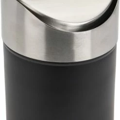 Merkloos Tafelafvalbakje | Matte Zwart |RVS |12x12x16,5CM | 1.5L | Prullenbakje Voor Op Tafel | Tafelprullenbak -BISSELL-Winkel 550x822 2