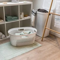 Curver - Infinity Recycled Dots - Wasmand - 40L - Wit -BISSELL-Winkel 550x823 7