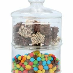 Alpina Kitchen & Home Alpina Bonbonnière/snoeppot - Glas - 2 Lagen - Ø16 Cm - Met Deksel