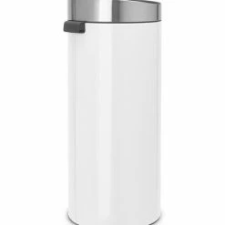 Brabantia Touch Bin Prullenbak - 30 L - White / Matt Steel Fingerprint Proof Deksel -BISSELL-Winkel 550x825 17
