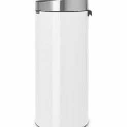 Brabantia Touch Bin Prullenbak - 30 L - White / Matt Steel Fingerprint Proof Deksel -BISSELL-Winkel 550x825 18
