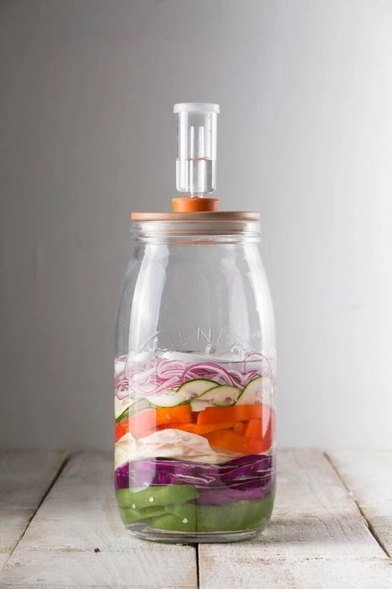 Kilner - Weckpot - Set Om Te Fermenteren - 3L 8 Kilner - Weckpot - Set Om Te Fermenteren - 3L - Afbeelding 6