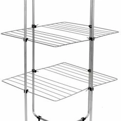 Urban Living Staand Droogrek Met Wieltjes - Droogtoren 3 Verdiepingen - 30 M